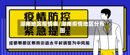 湖南地区疫情表/湖南疫情地区分布图-第2张图片