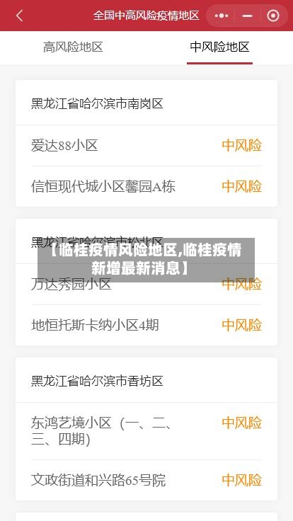 【临桂疫情风险地区,临桂疫情新增最新消息】-第2张图片