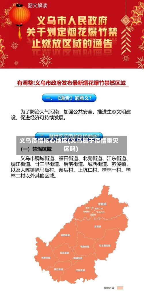 义乌疫情核心地区(义乌属于疫情重灾区吗)-第2张图片