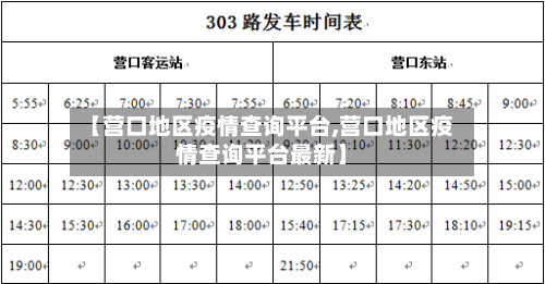【营口地区疫情查询平台,营口地区疫情查询平台最新】-第2张图片