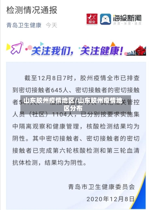 山东胶州疫情地区/山东胶州疫情地区分布-第2张图片